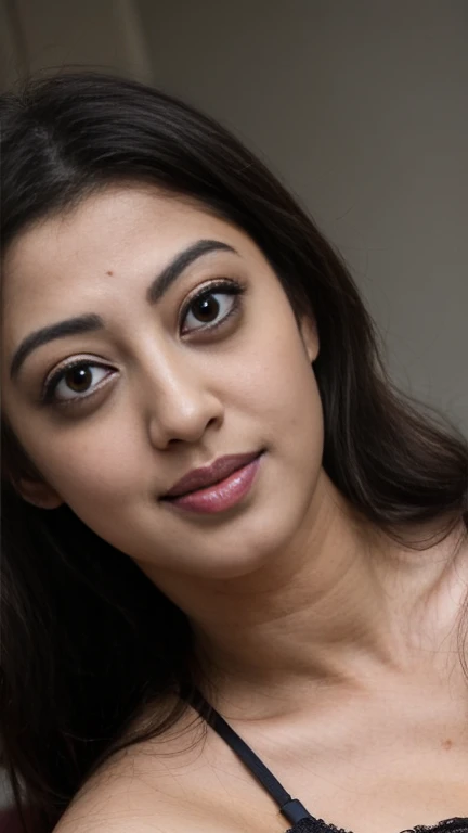 extreme close up photo of sexy pranitha, night time,navel , seductive eyes, looking at viewer and subtle smile, red glossy lips,...