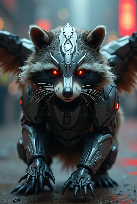 Starscream raccoon