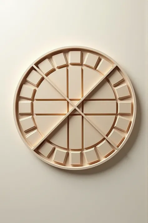 Board game with 21 squares in total forming a circle and an X inside the circle, 16 boxes forming the circle and 5 forming the X. Equidistant boxes