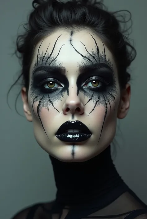 A spider makeup 