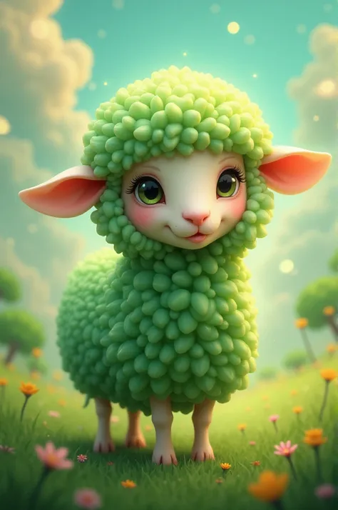 Green sheep