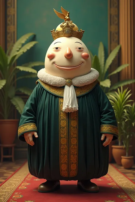 Humpty Dumpty dressed as a Brazilian Supreme Court judge 
