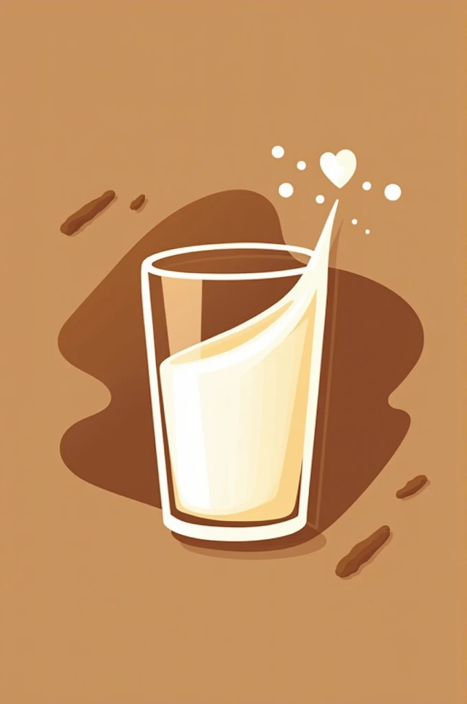 Logo of the glass of milk program - Cholocal