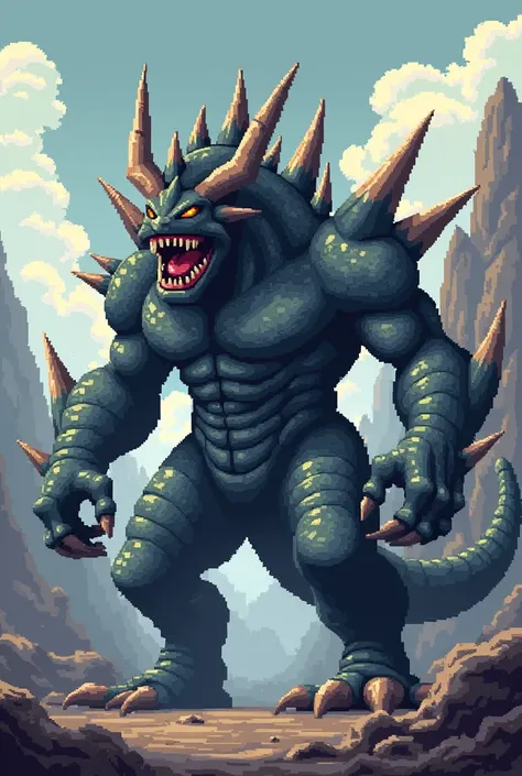 Digimon Tibia Style Sprite, Greymon