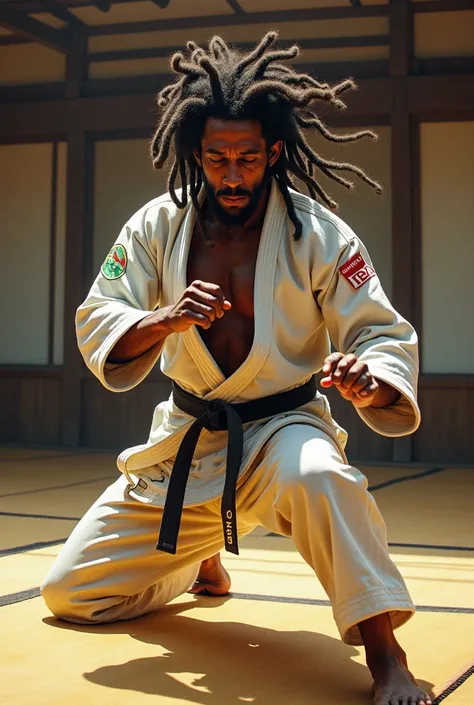 BOB MARLEY TRAINING JIU JITSU