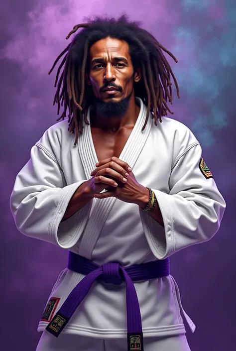 Bob Marley Purple Belt Bjj