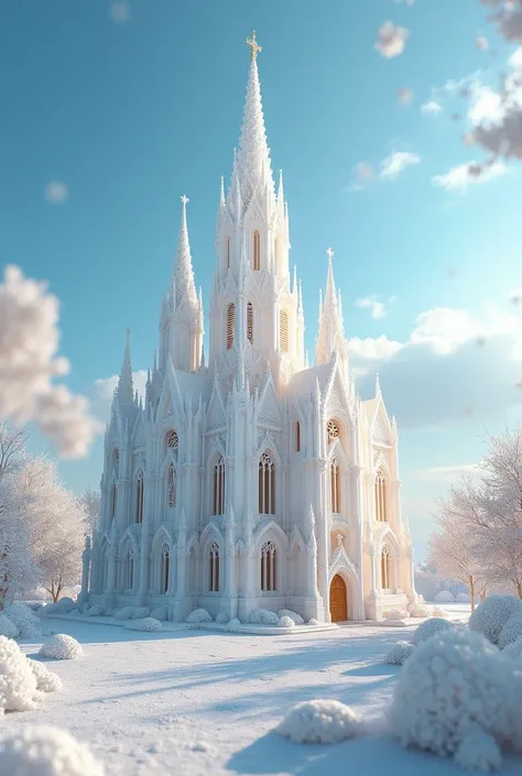 A church made of sugar 