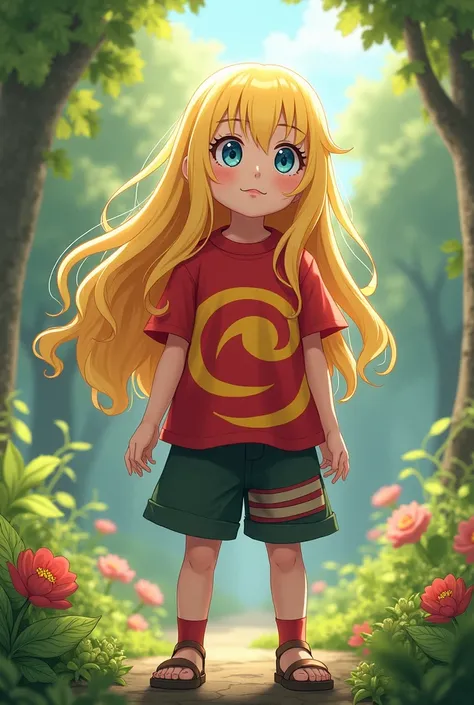 amaya uzumaki blonde hair and child 