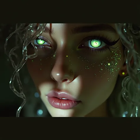 Ice queen sexy ice jewelry face Sexy cyberpunk sexy anime ethereal close up sexy glowing neon eyes sexy makeup eyes sexy lips sexy nose sexy face ethereal face sexy