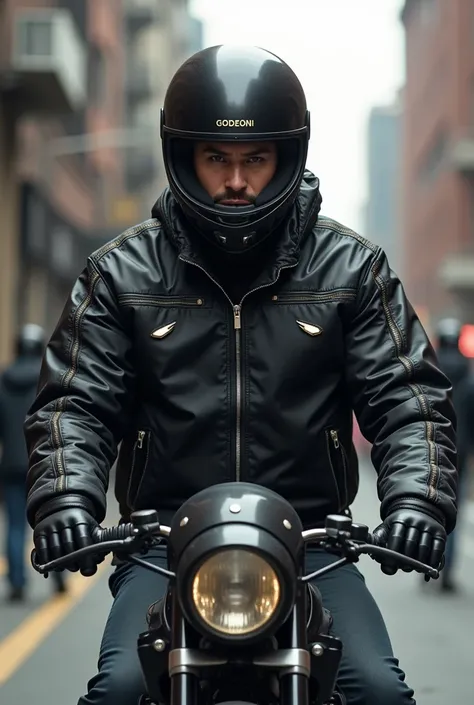 everyday biker jacket, air expanded, like those used in GP motorcycle carts