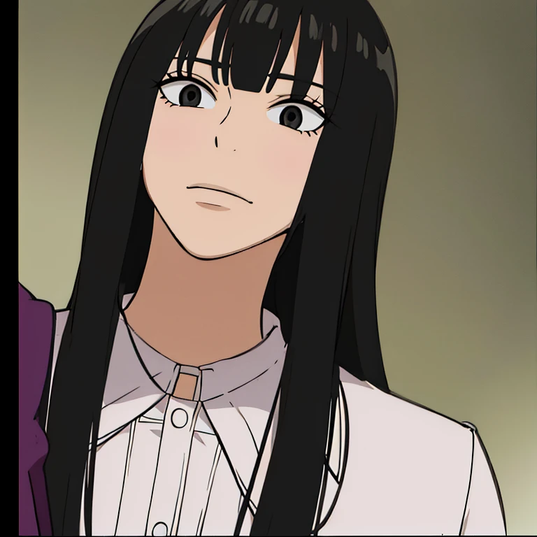 ((best quality)),((highly detailed)),masterpiece,absurdres,detailed face,beautiful face,((detailed eyes, deep eyes)),((dynamic pose)), sawako, 1femboy, girly, otokonoko, transgender, femboy, black hair, solo, long hair, bangs, black eyes, blunt bangs, hime...