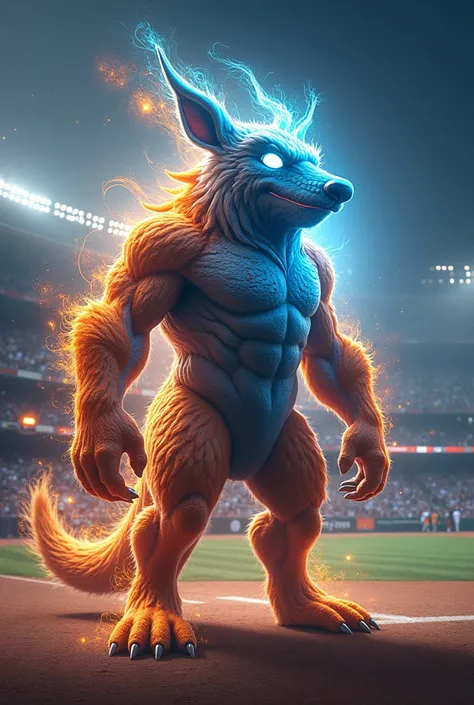 Create fusion between the Licey mascots and the chosen one, with the name Liscogi

