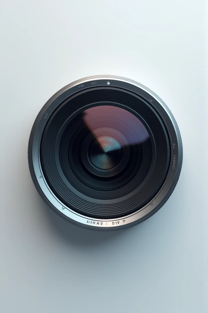 Camera lens for logo design