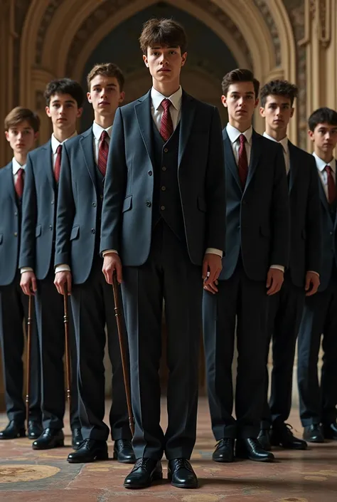 
Create uniform of the students Indian school of wizarding 
(should be formal, suits) With wands(Harry Potter style Wandsunly upto 10 inches and much thinner) 

