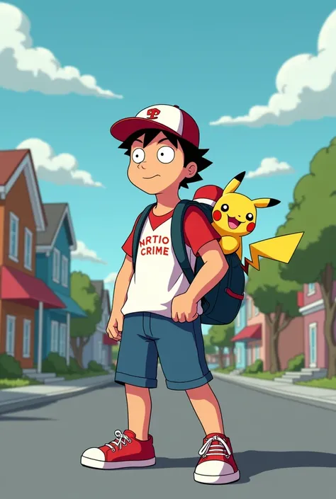 Pokemon trainer in family guy 