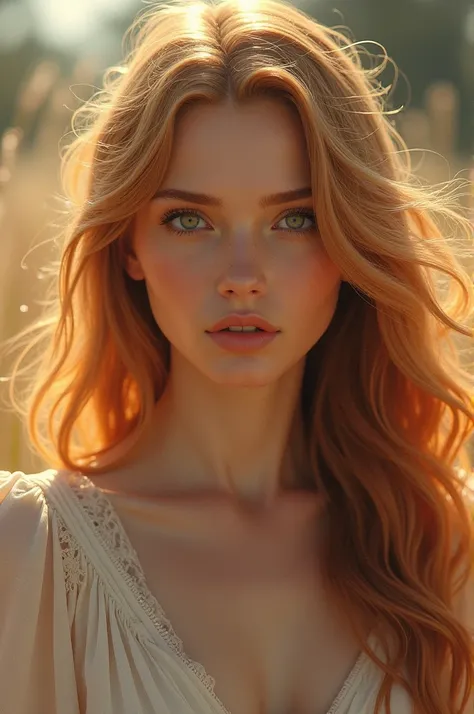 Jia Lissa with blonde hair