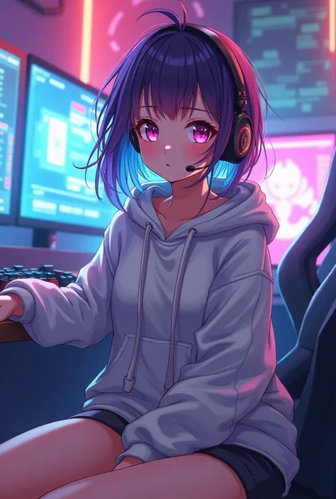 Gamer girl anime