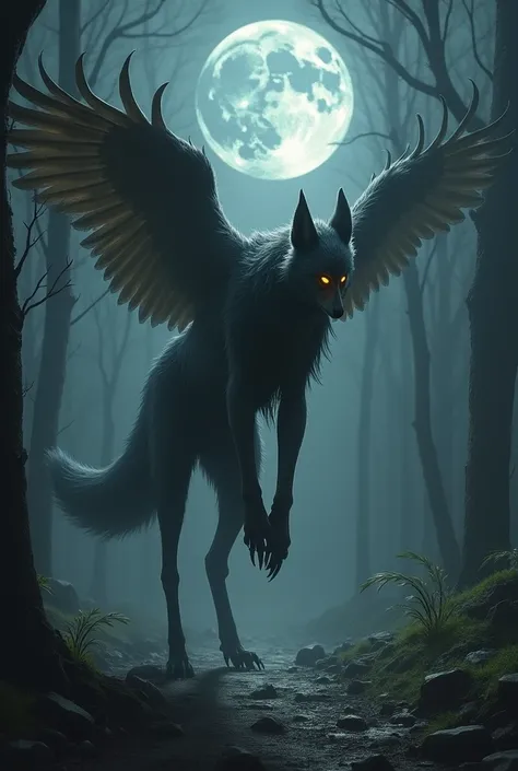 Make enigmatic creatures have the ability to transform into animals, often taking the form of wolves, coyotes or even owls.