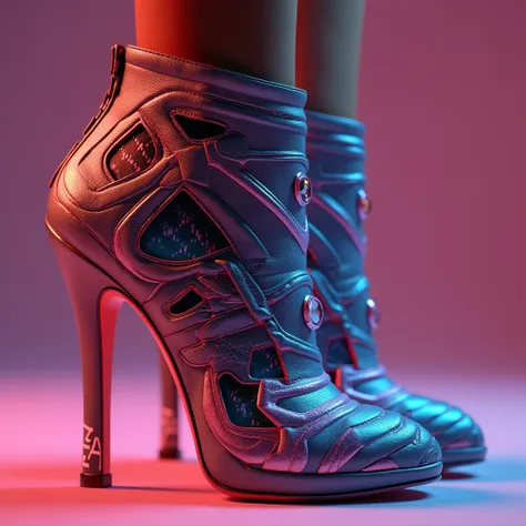 Close up of High Heels, Hip hop fashion design style.
﻿
Beautiful lighting, award-winning, (masterpiece, best quality, photorealistic, Professional, perfect composition, very aesthetic, absurdres, ultra-detailed, intricate details:1.3)