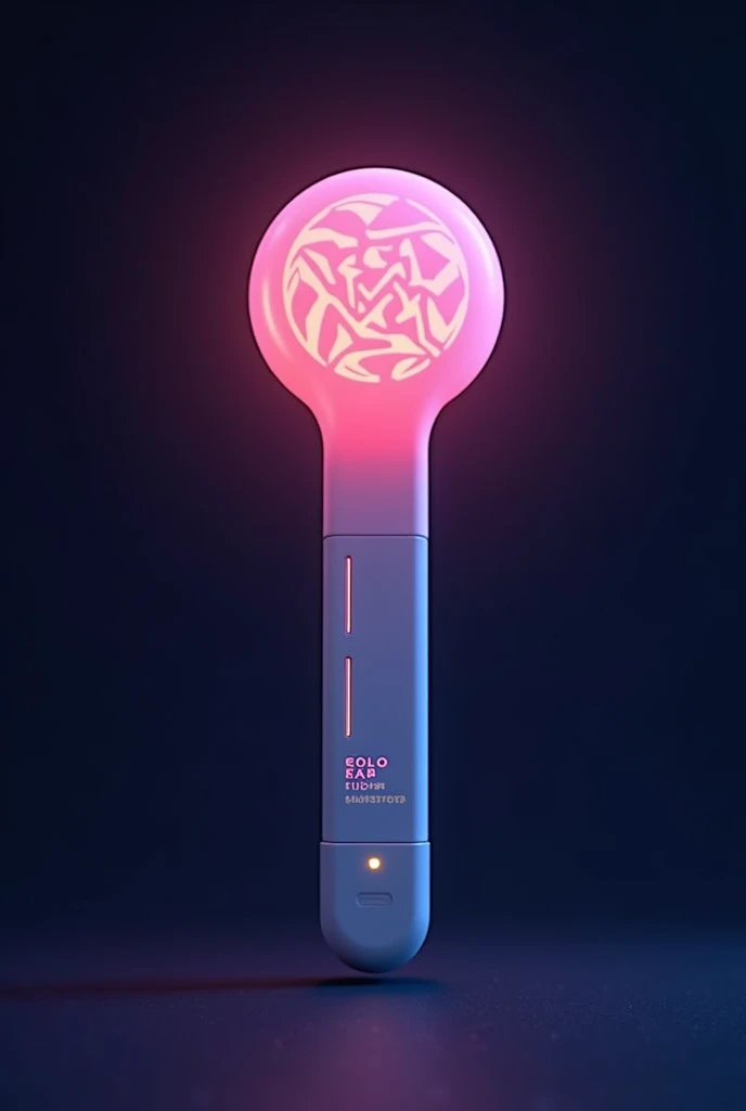 Um lightstick de um grupo de kpop, that the aesthetic is cute and dark