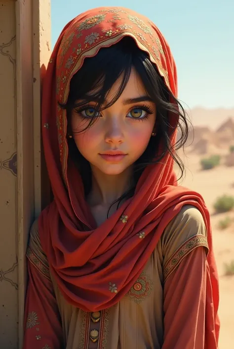 Arab female child 15 yares