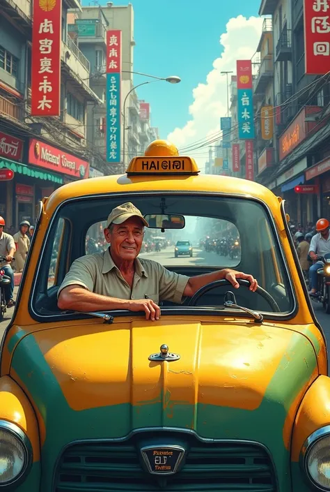 Thai taxi driver