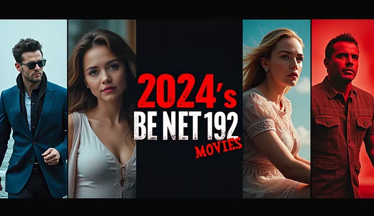 Create a YouTube video thumbnail on Highest Rated Movies On Netflix Released in 2024.
The picture should be a collage images of Highest rated movies on Netflix released in 2024 and the text should be " 2024s Best Netflix Movies" The text Color should be Re...