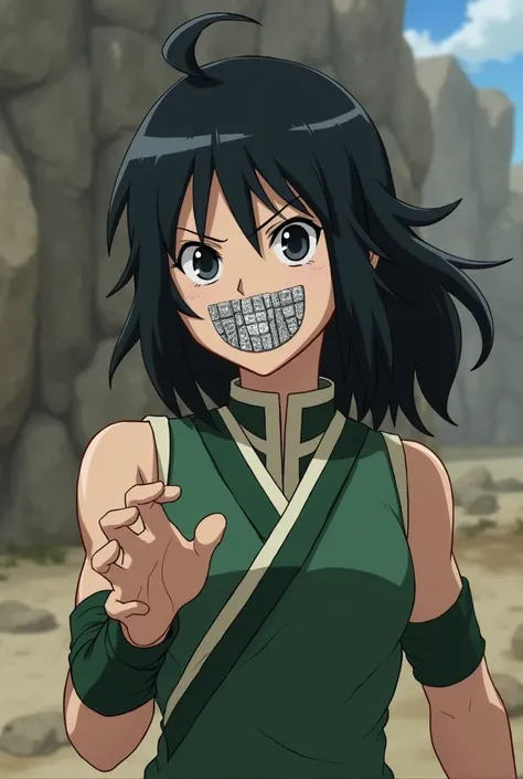 Toph beifong with diamond grillz