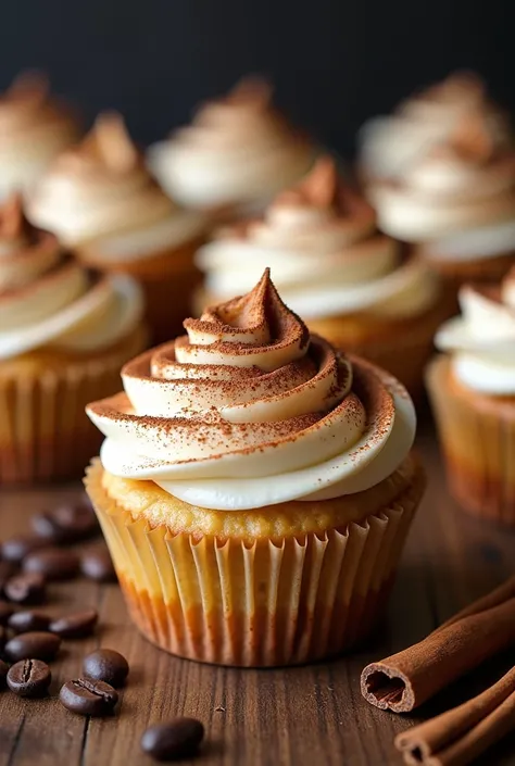 Cupcakes de tiramisú 