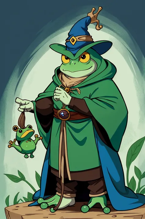 frog that looks like a wizard from lord of the rings
