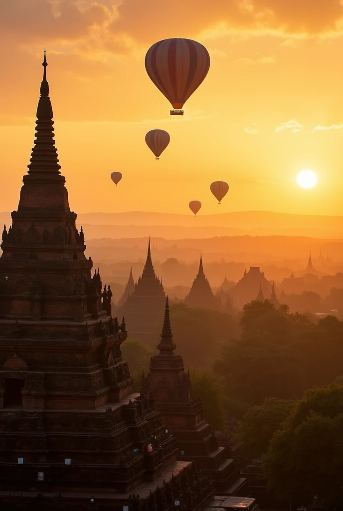 Title: Discover Bagan with Royal Tours

Main Attractions:

Shwezigon Pagoda: Marvel at one of the most important religious shrines in Myanmar.

Hot Air Balloons: Experience breathtaking aerial views of the ancient temples.

Ananda Temple: Explore the magni...