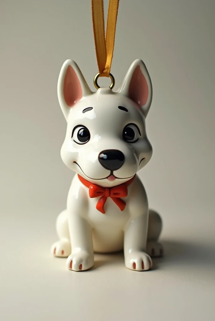 I make a bull terrier dog ornament 