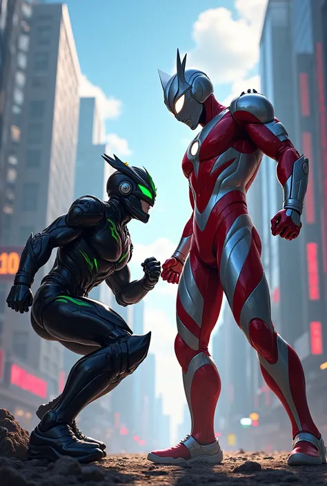 Ultraman and Kamen Rider 