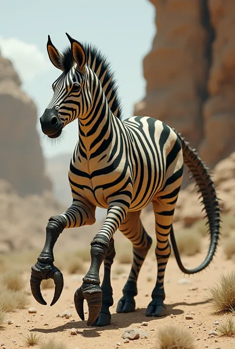 Zebra and scorbion hybrid