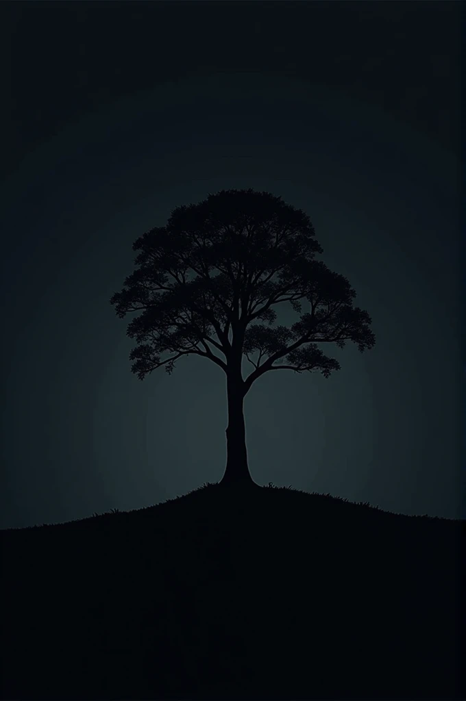 Alone tree 
Blackish background 
Profile photo 
As logo
Attractive 