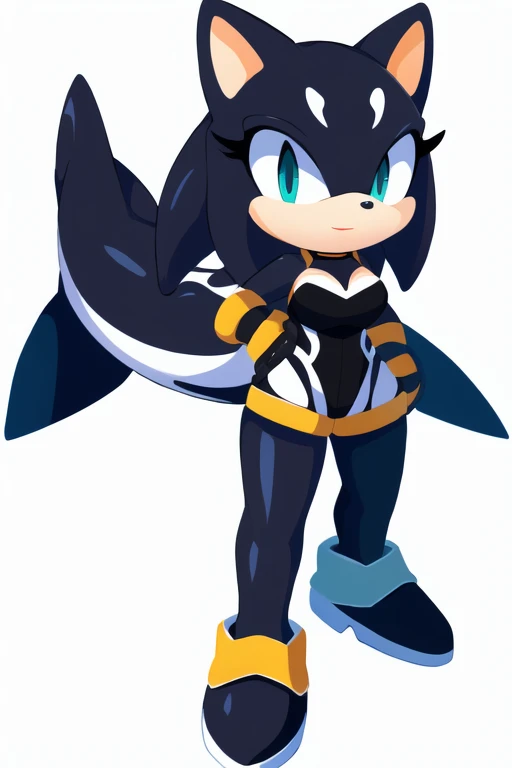 Female furry orca killer whale sonic style 