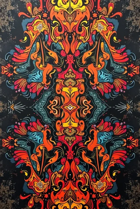 Custom design of batik geometric and advanced 
