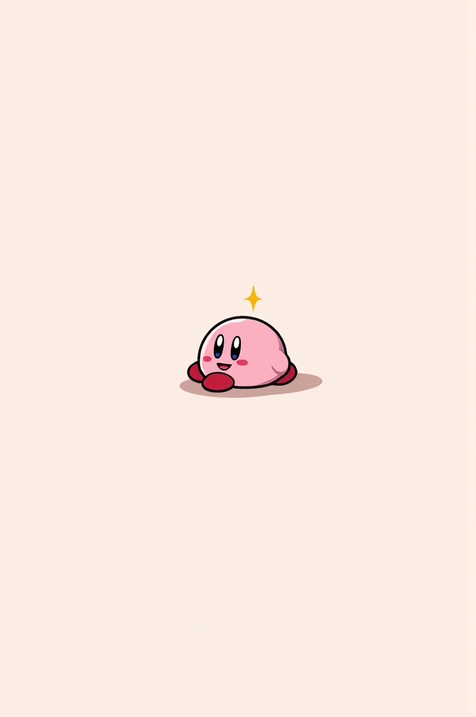 Simple Kirby doodle 