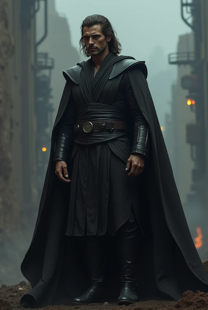 A powerful villain that looks like Anakin Skywalker