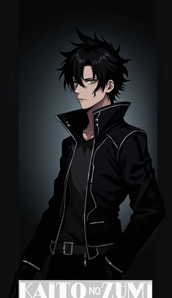 Character: Kaito no Yami
Appearance:

Facial Features: Kaito has a sculpted and attractive face, with a mix of features reminiscent of Gojos elegance, Chosos intensity, and Megumis serenity. His eyes are a deep, almost hypnotic shade of gray, and they have...