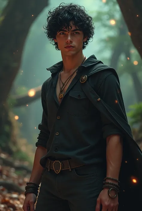 Give me a 5f 11 guy in his late teens with curly black hair that goes by the name Eric, William and he is secretly a Nephalem