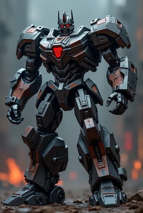 Megazarak (Transformers), Decepticons, (masterpiece, ultra high res, best quality:1.1),
 8K,high quality, extremely detailed, robot, red eyes.