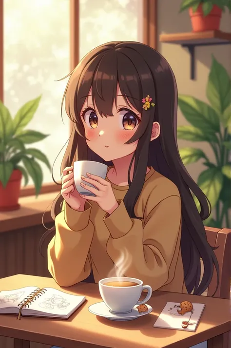 Anime girl CoffeeTherapySessions