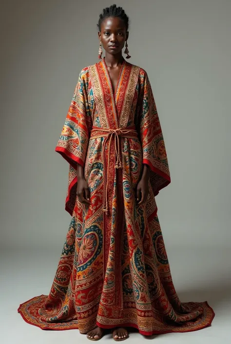 A picture of traditional textiles around the world through fashion including Bangladeshi,indian,african,japanese, middle Eastern,southeast asian,European, native american traditional textiles etc.