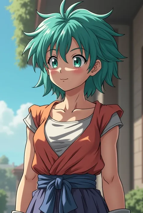 Make the image of bulma without cloth
