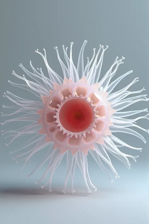 A model of the osteocyte cell 