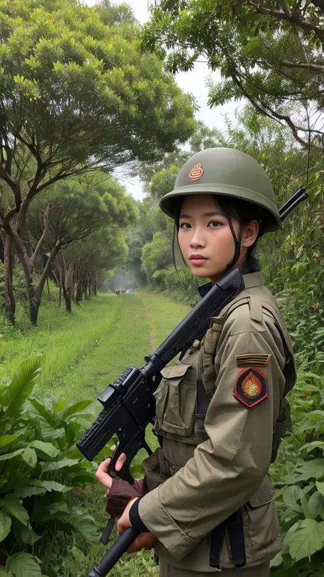 Image of Vietnamese soldiers