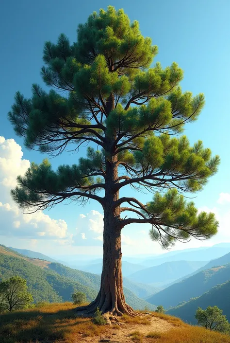 A pine tree 