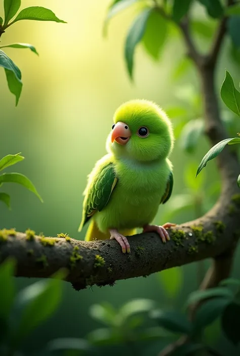 Baby parrot
