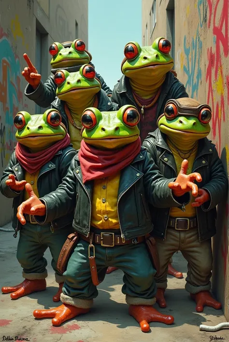 9 gang frogs